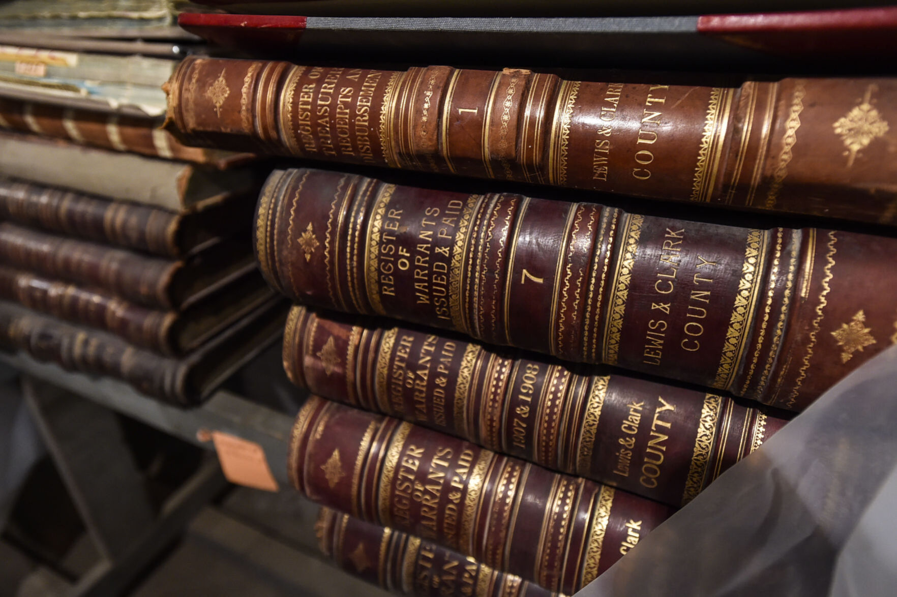 A collections of historic books